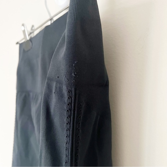 Free People Movement 7/8 Seamless Contour Side Cut Out Spandex Leggings Grey M/L - Picture 4 of 12